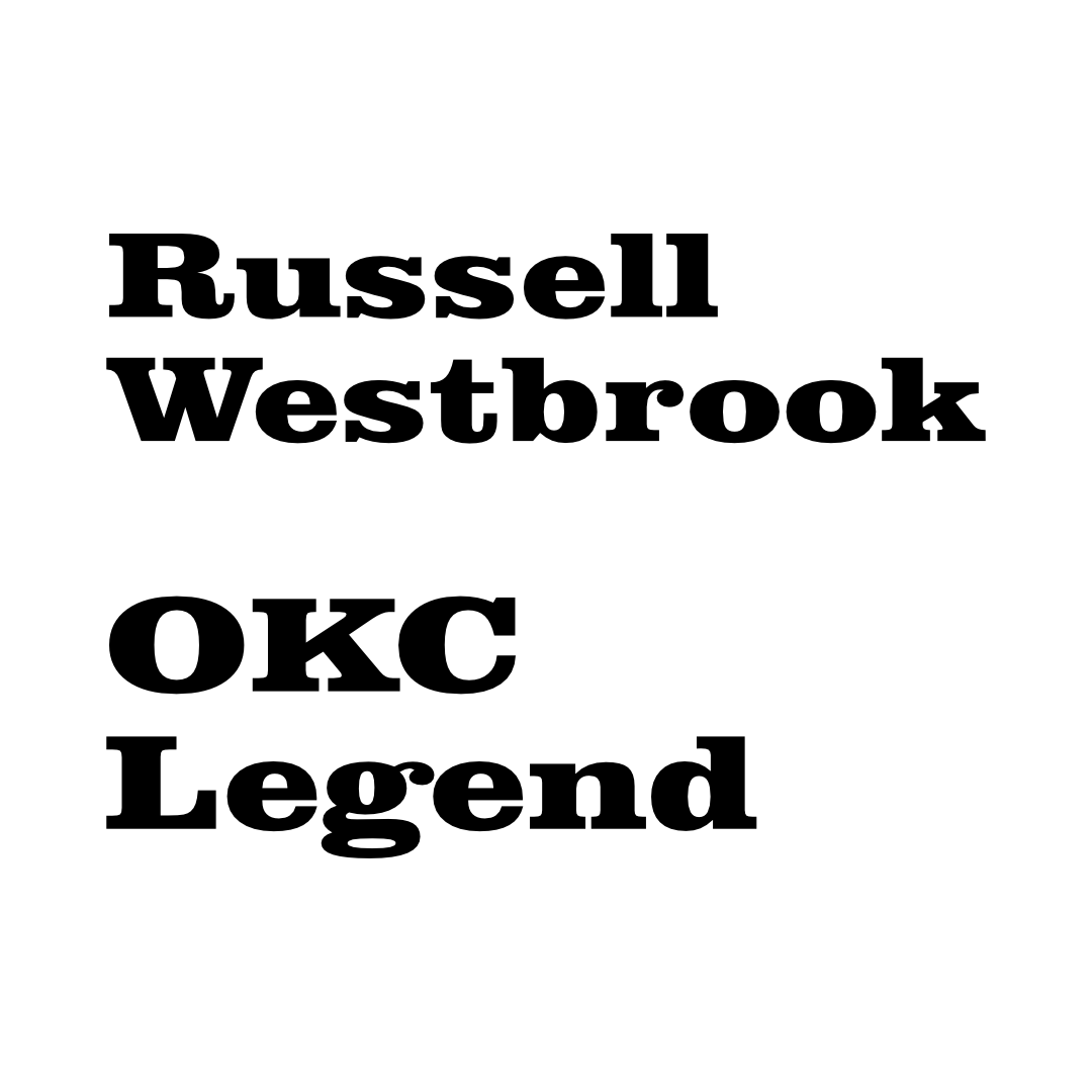 okc legend russ tee